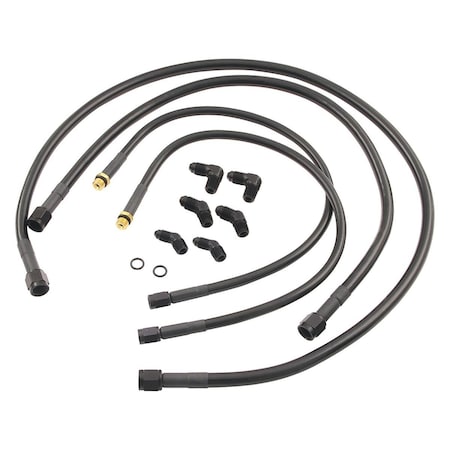 Allstar Performance Wing Hydraulic Line Kit with KSE Gear ALL48006